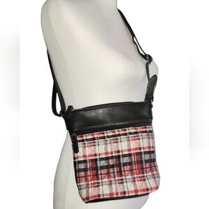 Donna Sharp Crossbody Bag Plaid